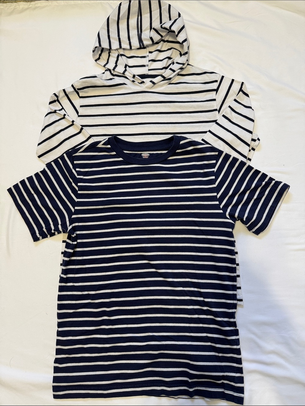 Striped Kids Tee & Hoodie Set
